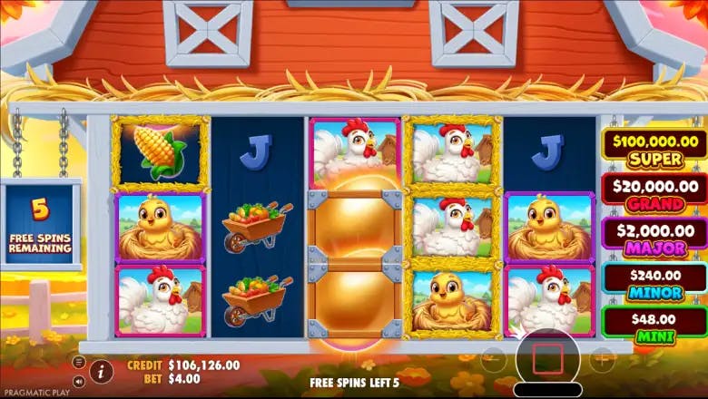 Bigger Barn House Bonanza Free Spins