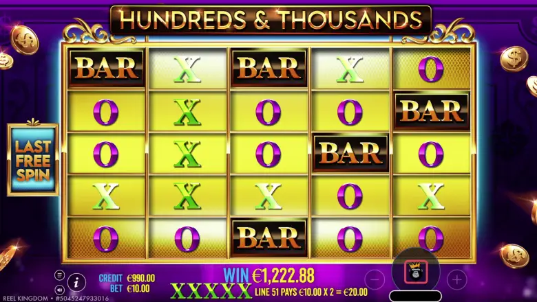 Hundreds and Thousands Bonus Round