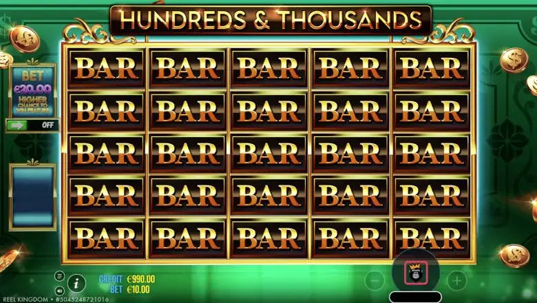 Hundreds and Thousands Full Screen