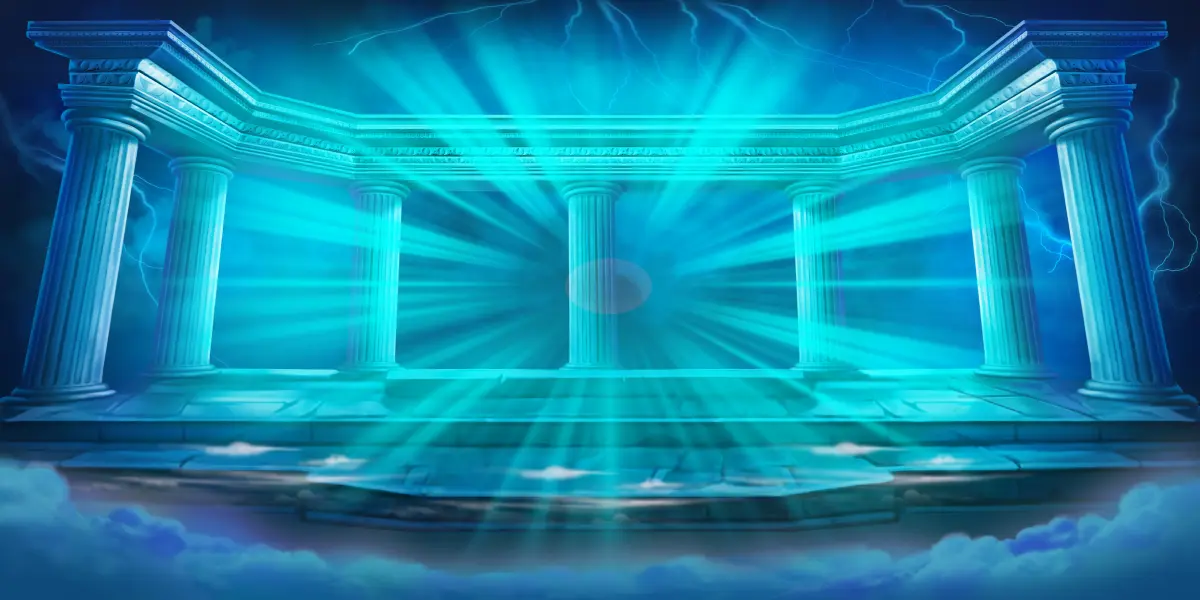 Zeus vs Hades - Gods of War Background