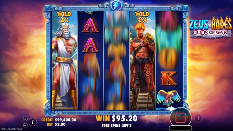 Zeus vs Hades Olympus Bonus Round