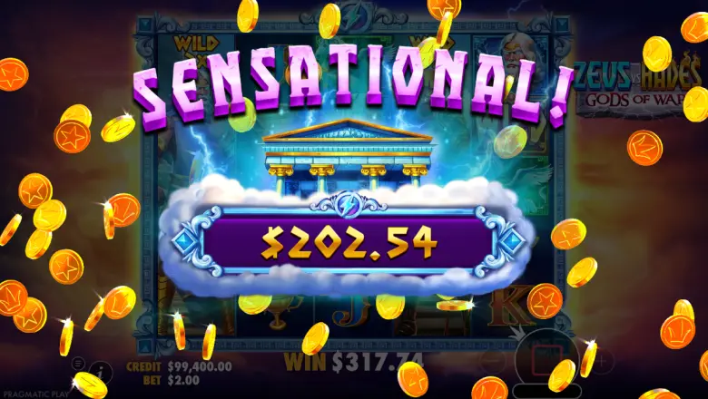 Zeus vs Hades Sensational win