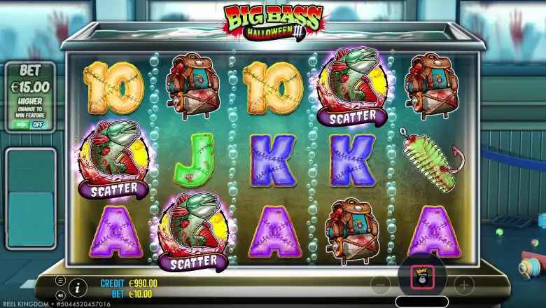 Big Bass Halloween 3 Gameplay