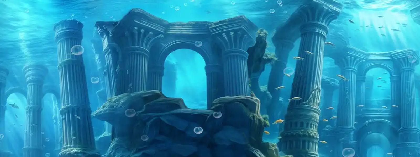 Mermaid's Treasure Trove Background