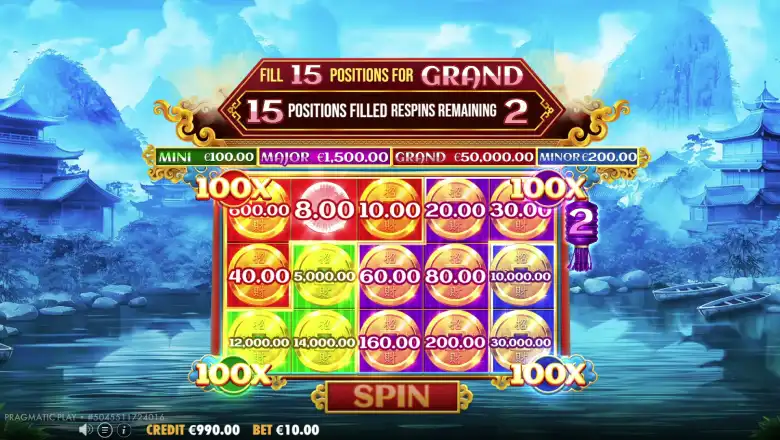 Chests of Cai Shen 2 Bonus Round