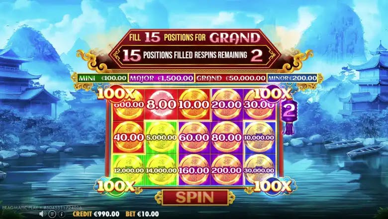 Chests of Cai Shen 2 Bonus Round