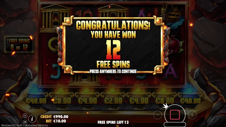 Lava Balls Free Spins