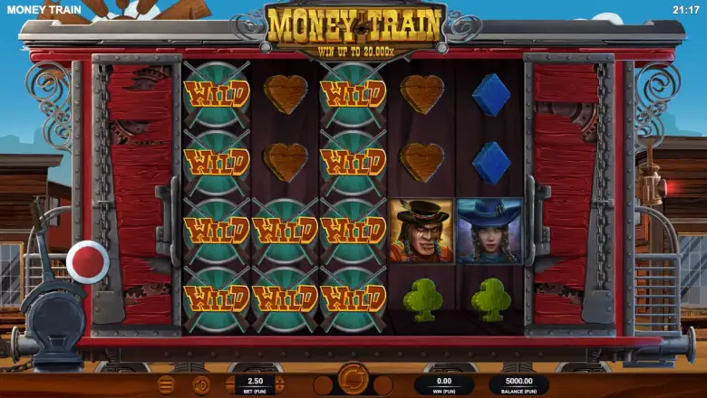 Money Train Stacked Symbols