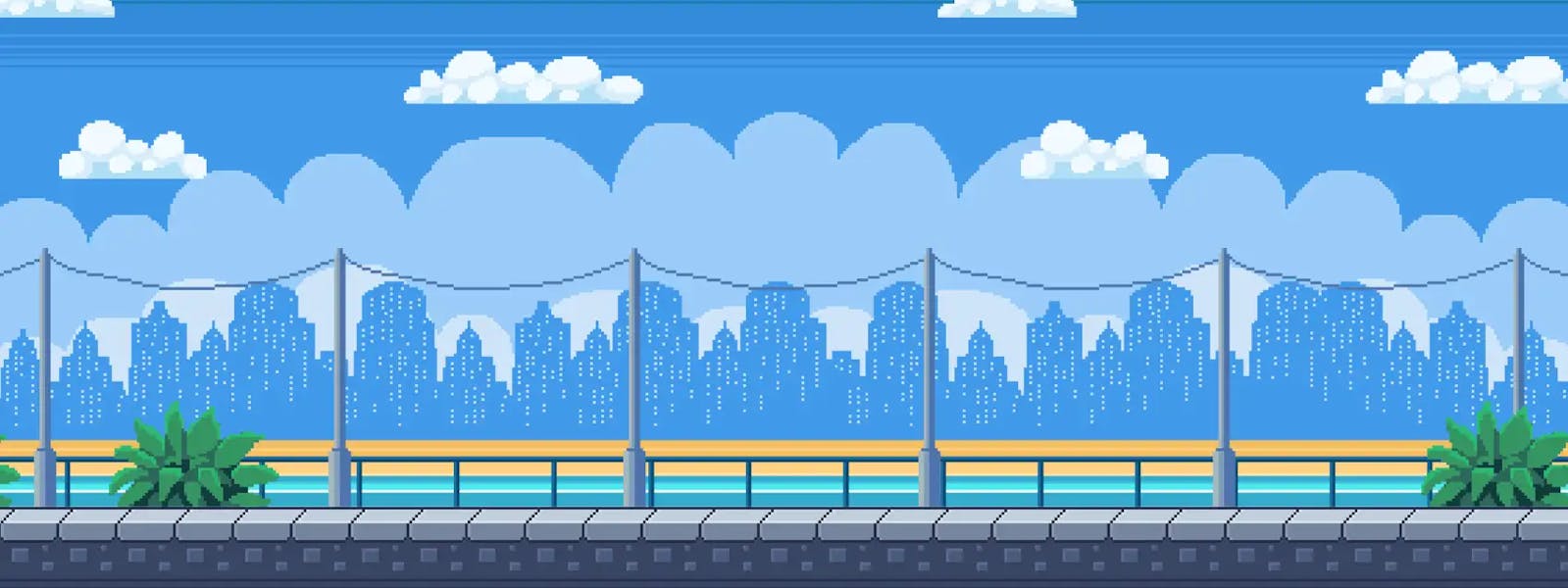 Banana Town Background
