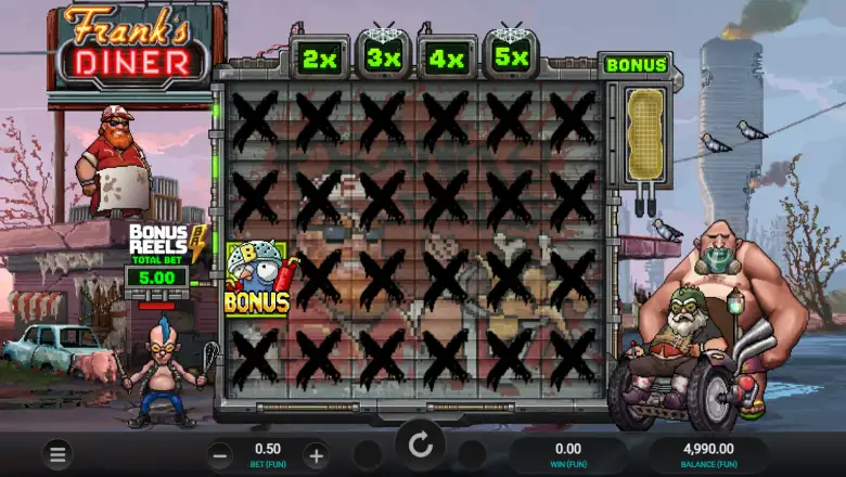 Franks Diner Bonus Reels