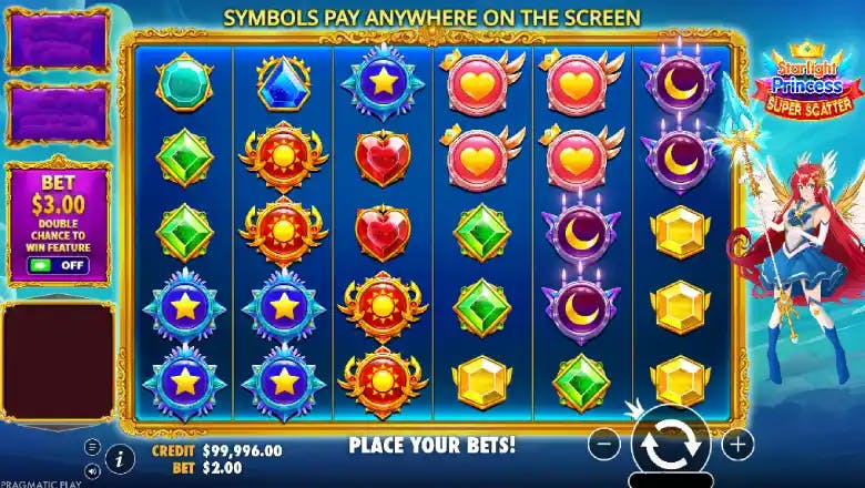 Starlight Princess Super Scatter Basegame