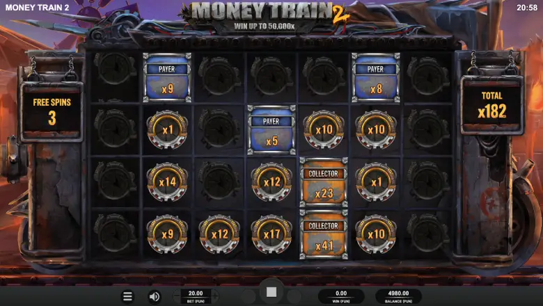 Money Train 2 Bonus Round