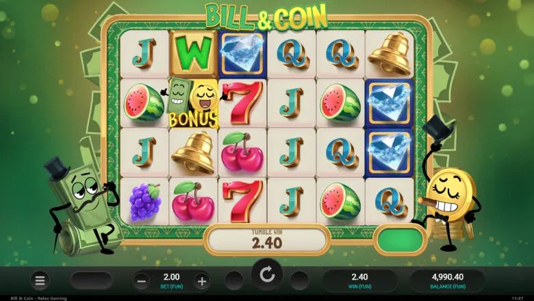 Bill & Coin Gameplay