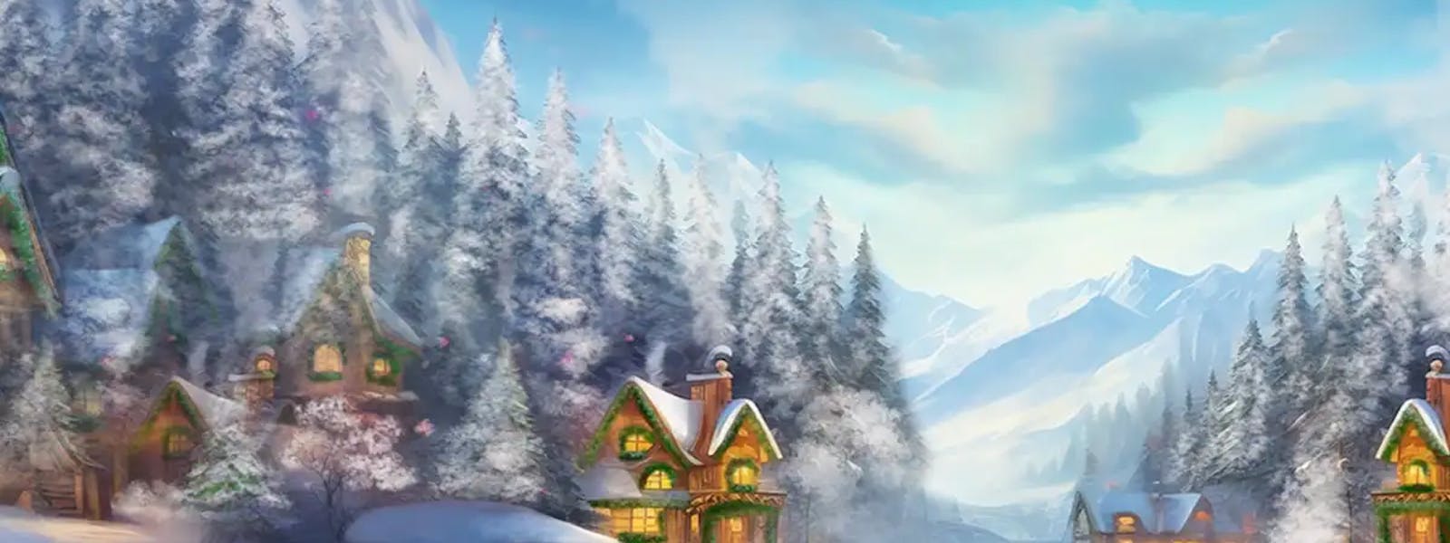 Big Bass Christmas Bash Background