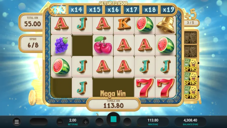 Bill and coin Multiladder bonus