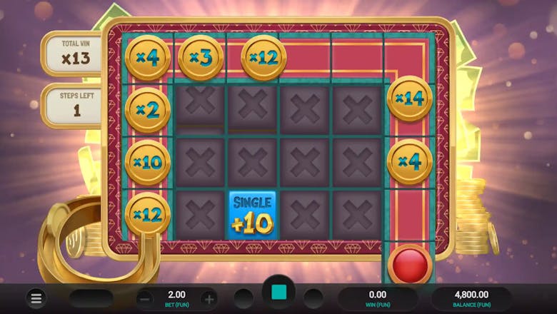 Bill and Coin coin track bonus