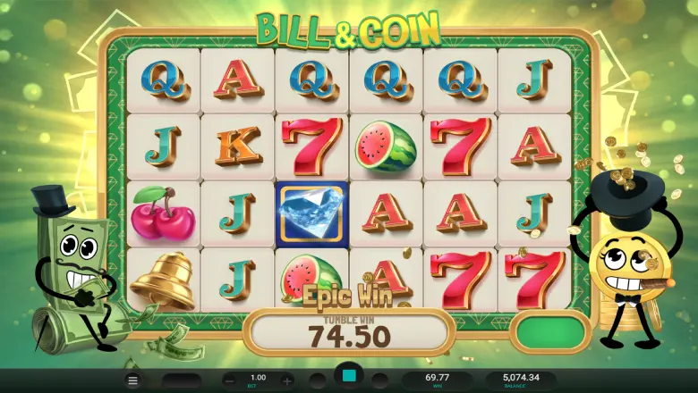 Bill and Coin Epic Win