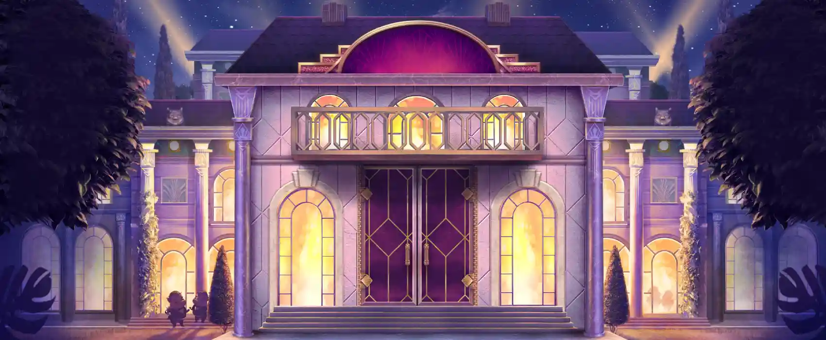 The Great Pigsby Megaways Background