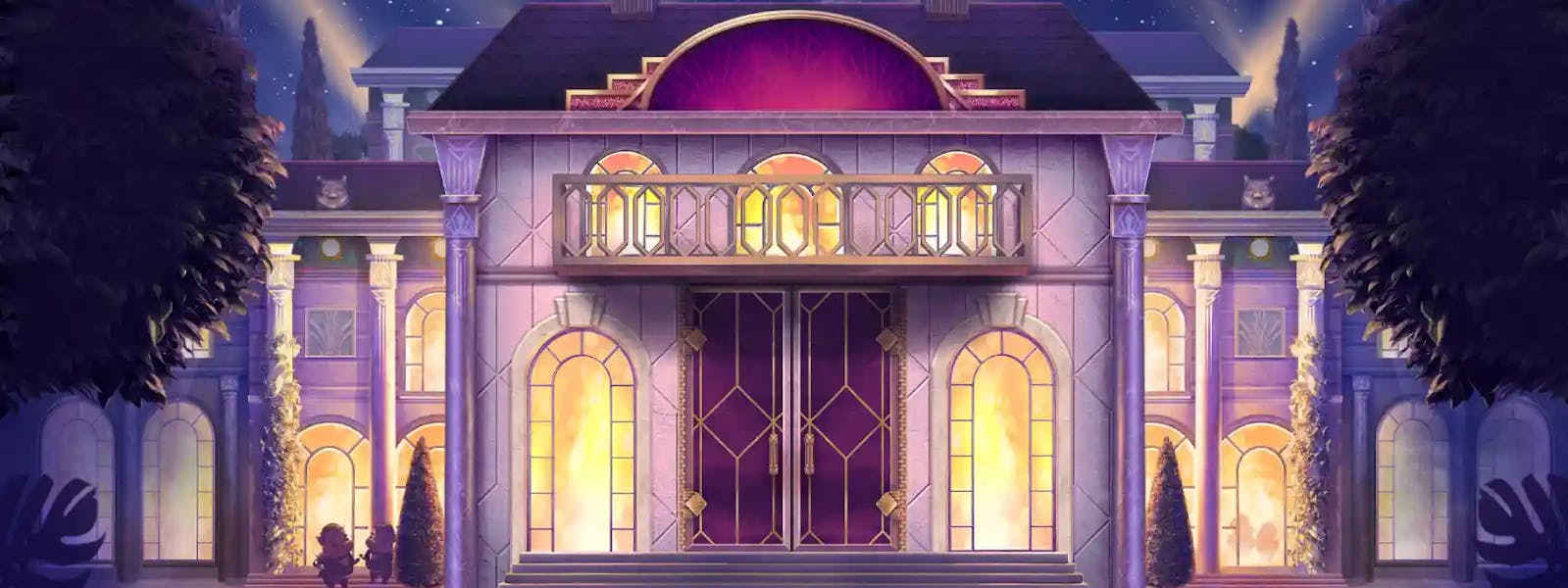 The Great Pigsby Megaways Background