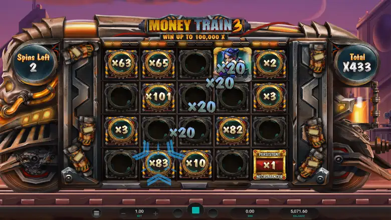 Money Train 3 Bonus Round