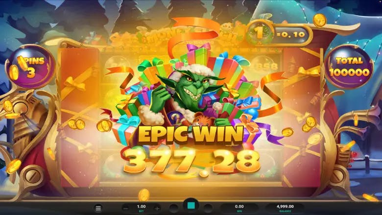Money Sleigh Epic Win