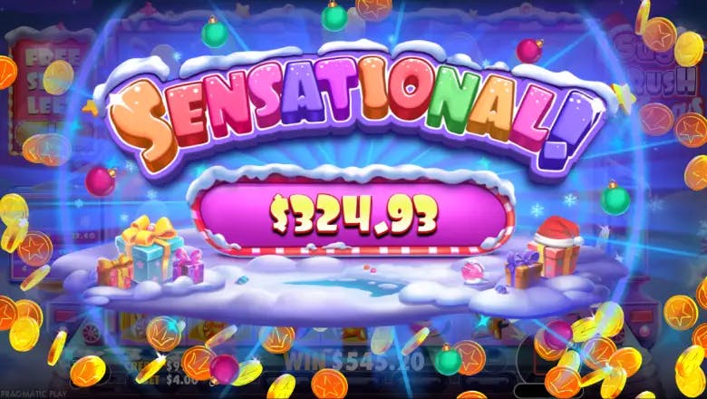 Sugar Rush Xmas Sensational Win