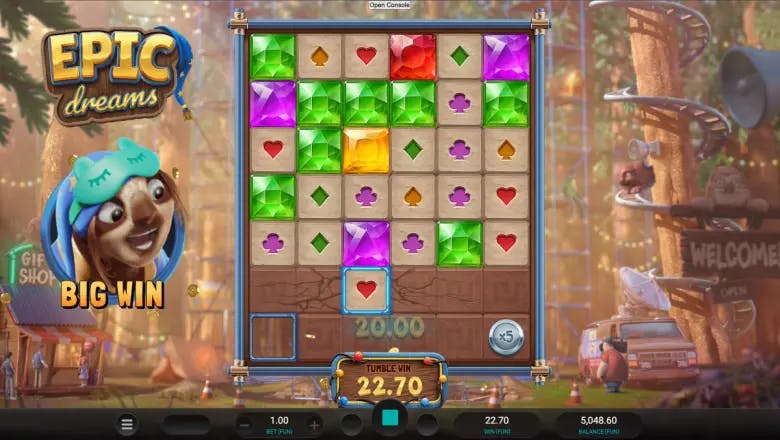 Epic Dreams base game win