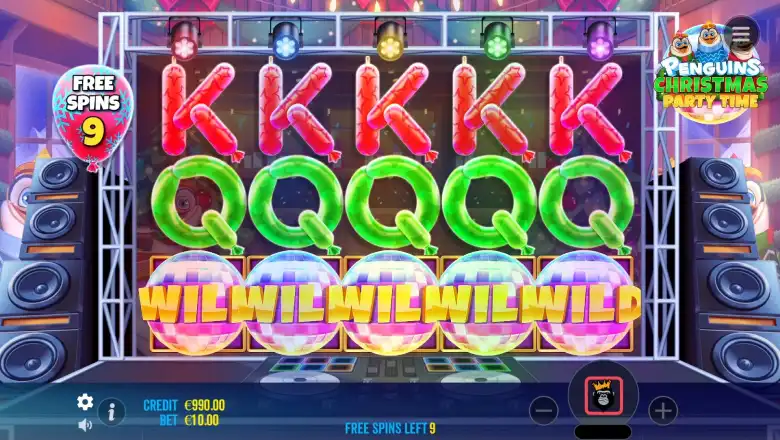 Penguins Christmas Party Time Gameplay