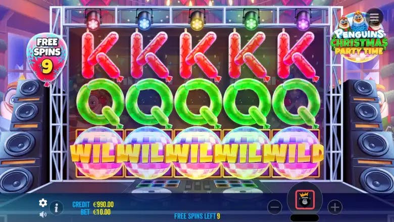 Penguins Christmas Party Time Gameplay