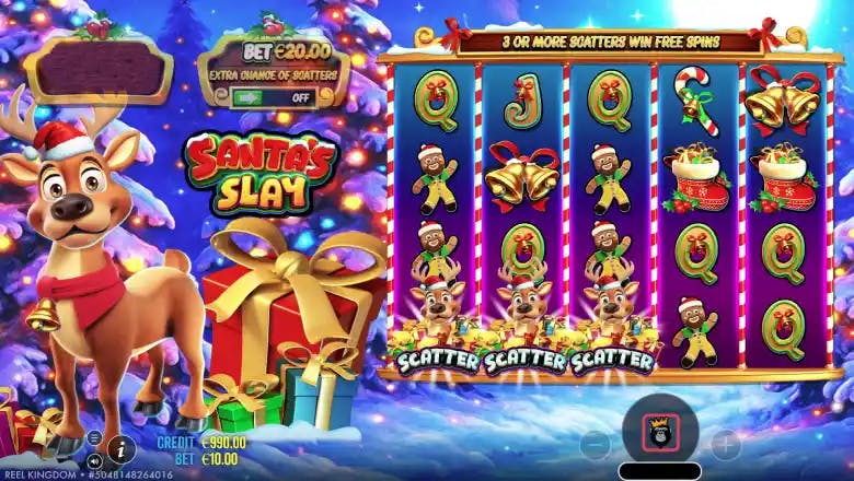 Santa's Slay Scatter Feature