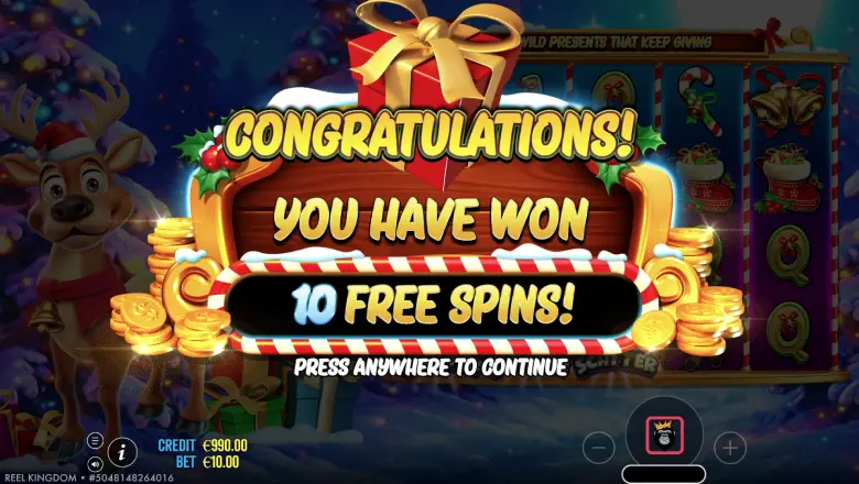 Santa's Slay Free Spins