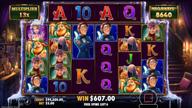 Christmas Carol Megaways Bonus Round