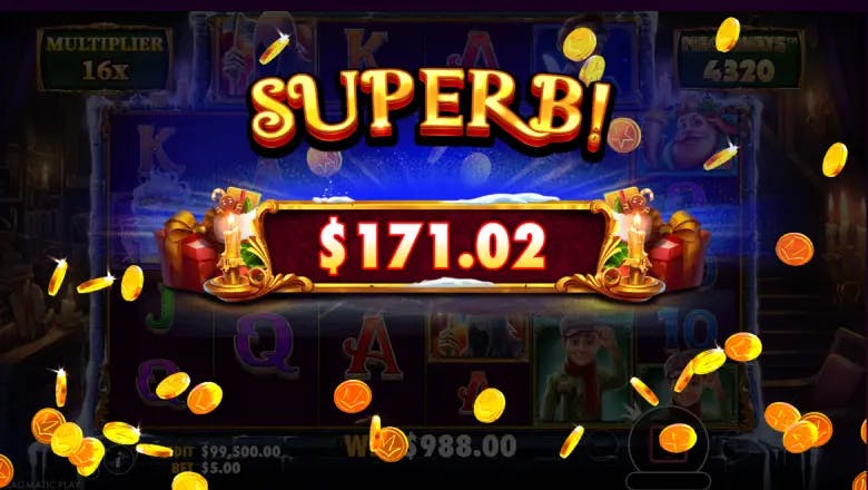 Christmas Carol Megaways Mega Win