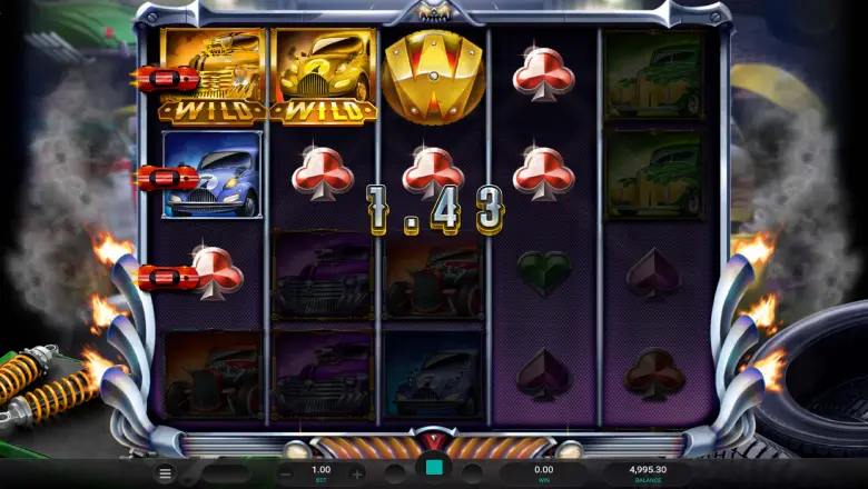 Hot Rod Racers Winning Spin