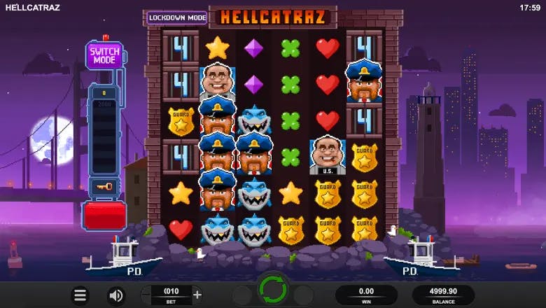 Hellcatraz lockdown mode gameplay