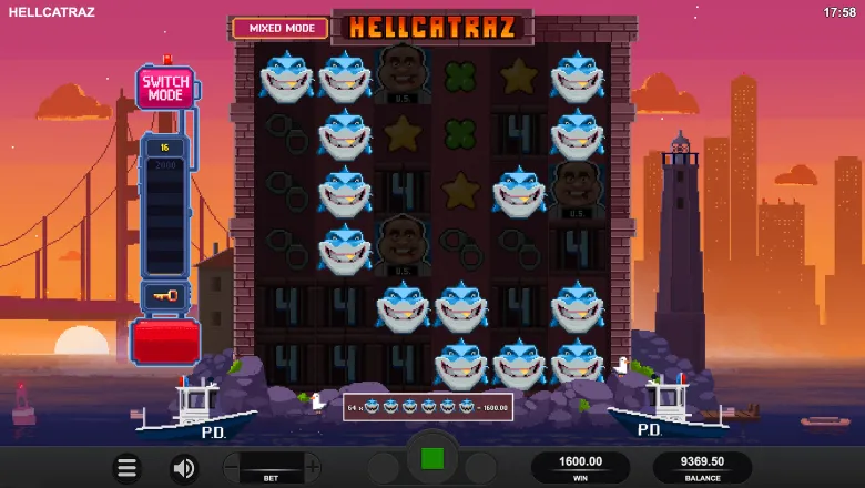 Hellcatraz mixed mode Gameplay