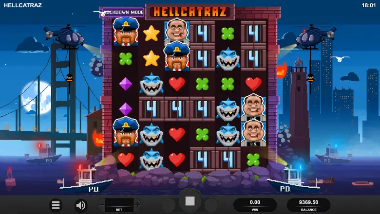 Hellcatraz Bonus Round