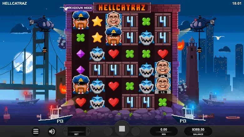 Hellcatraz Bonus Round