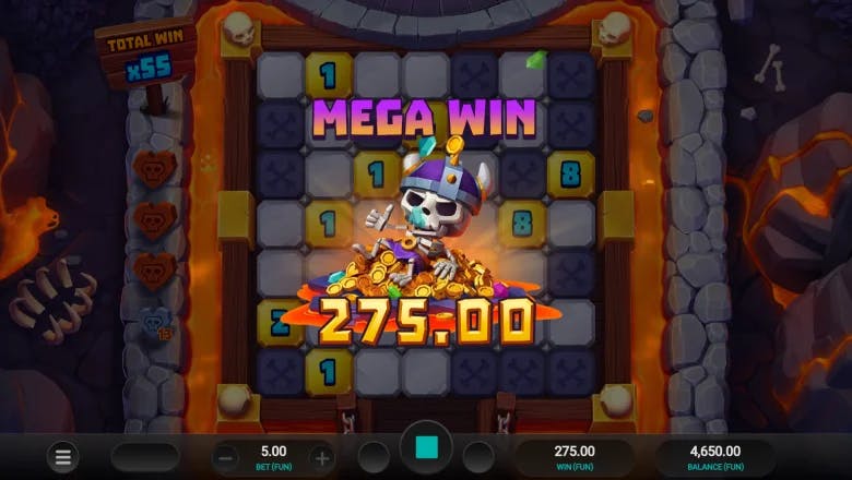 Bone Raiders Mega Win