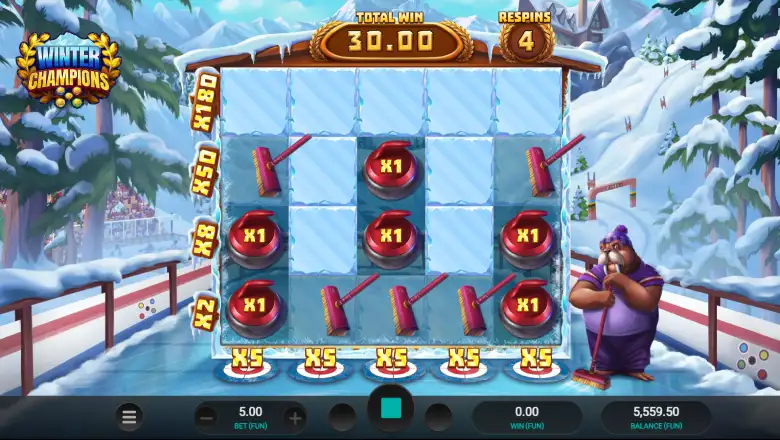 Winter Champions Curling Bonus