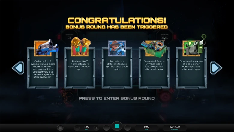 Money Train 4 Bonus Screen