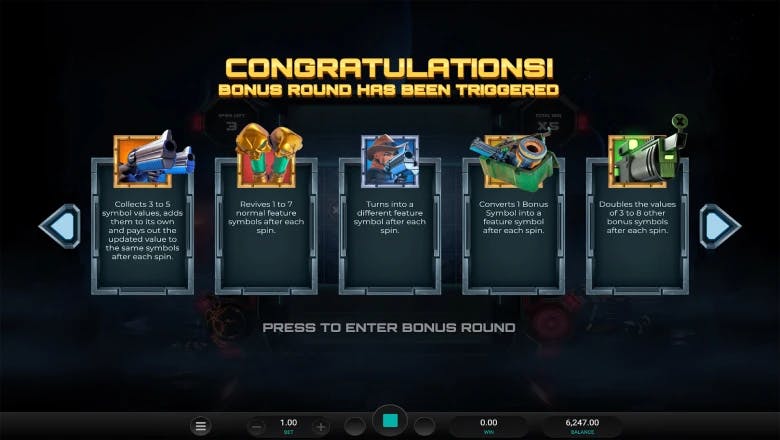 Money Train 4 Bonus Screen