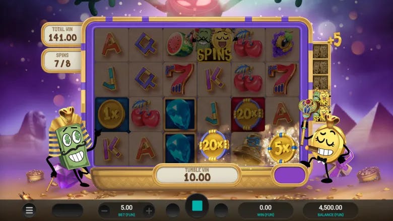 Bill & Coin 2 Mummy Mischief Coin Bonus