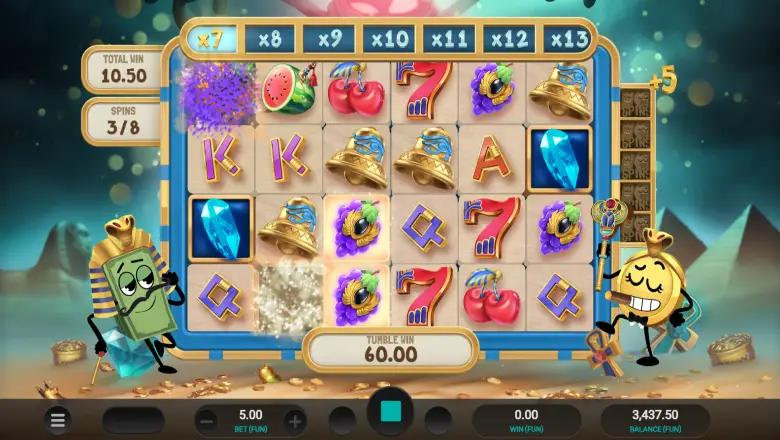 Bill & Coin 2 Mummy Mischief multi ladder Bonus