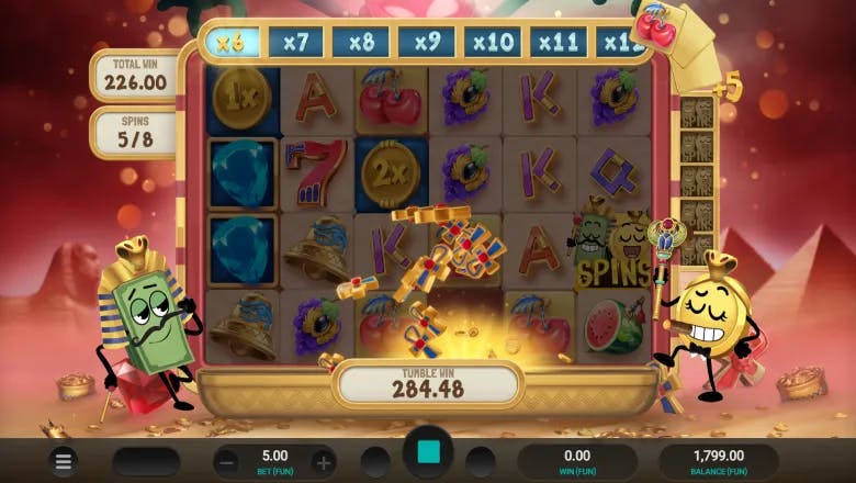 Bill & Coin 2 Mummy Mischief Super Bonus