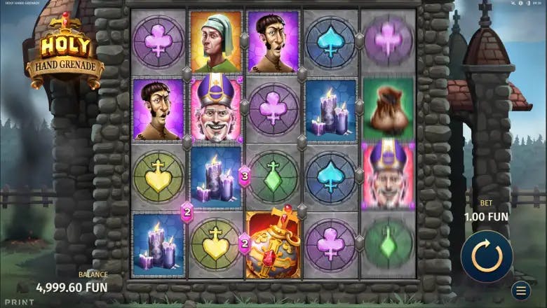 Holy Hand Grenade Gameplay