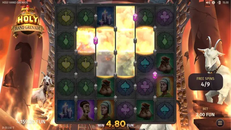 Holy Hand Grenade Bonus Round