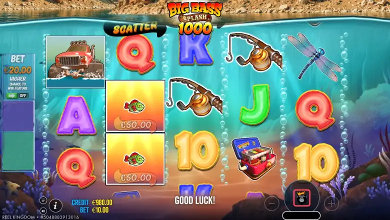 Big Bass Splash 1000 Basegame