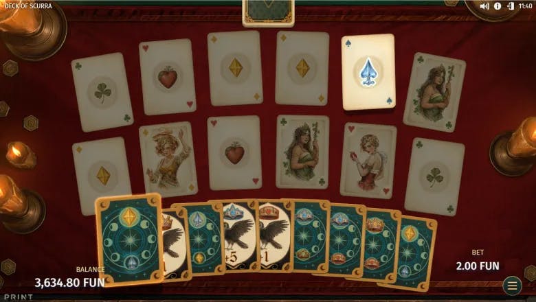 Deck of Scurra Bonus