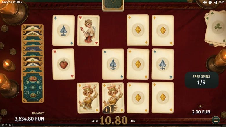 Deck of Scurra Bonus Round